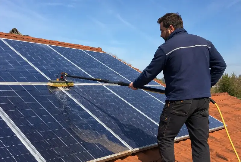 Nettoyage et entretien de panneaux solaires à Saint-Augustin